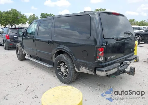 2000 Ford Excursion Limited z USA, uszkodzony, nr VIN 1FMNU42F1YEE50348